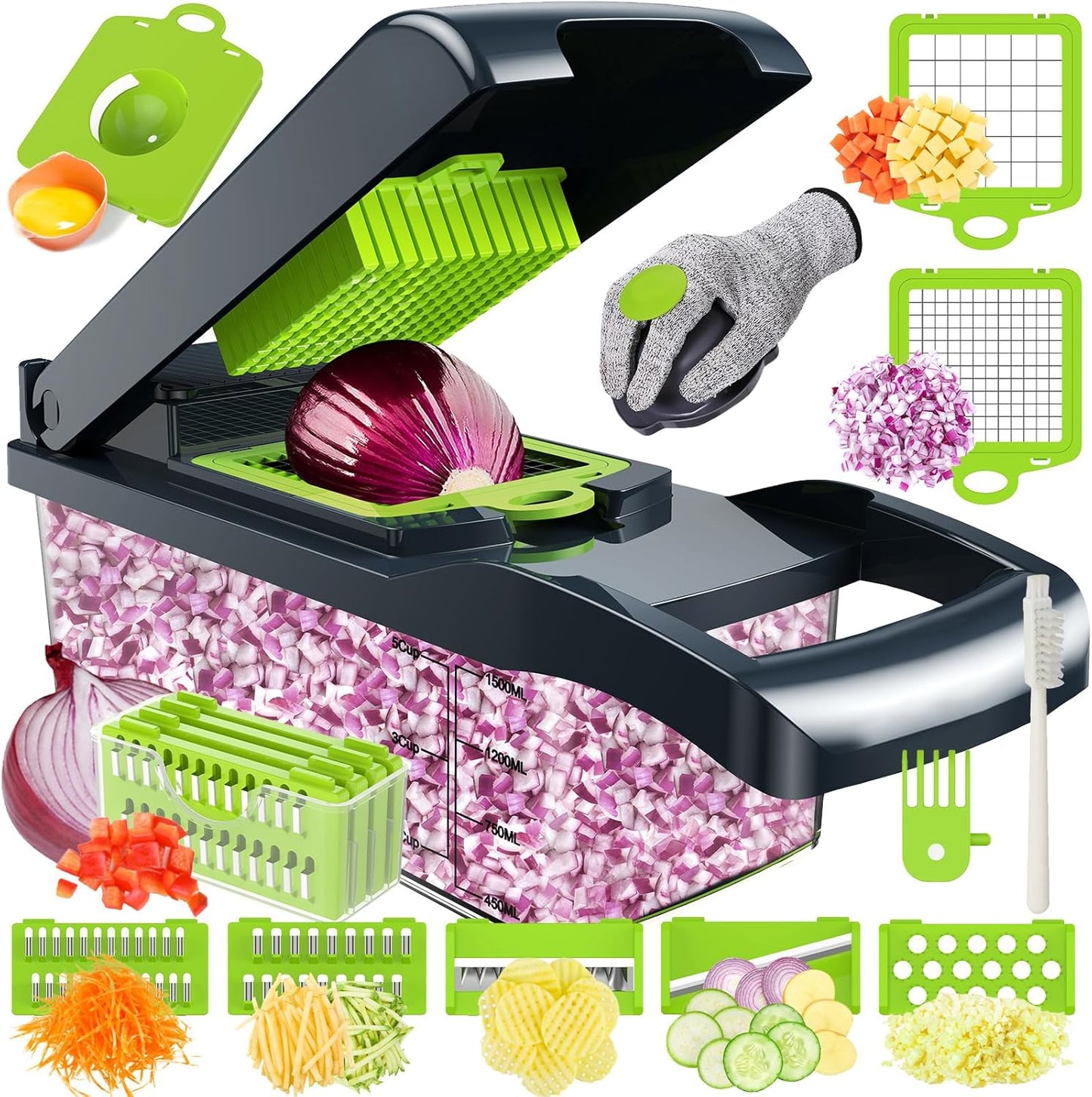 Vegetable Cutter Chopper and Slicer