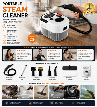 Portable Steam Cleaner