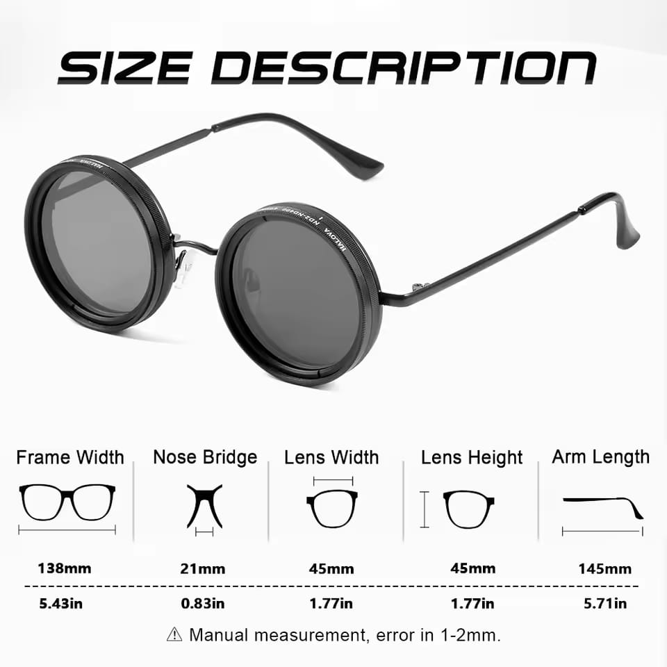 [ Valkyrie ] Adjustable Tint Polarized Sunglasses