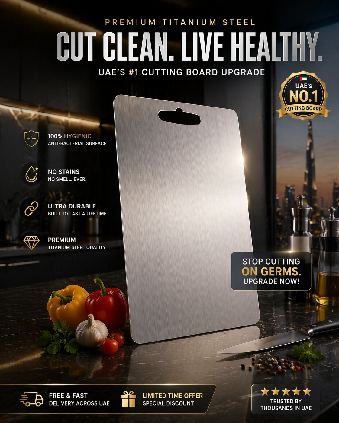 Titanium Cutting Board™